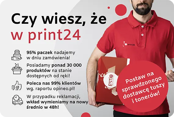 Print24 - tusze zamienniki, tonery zamienniki, tusze oryginalne, tonery oryginalne